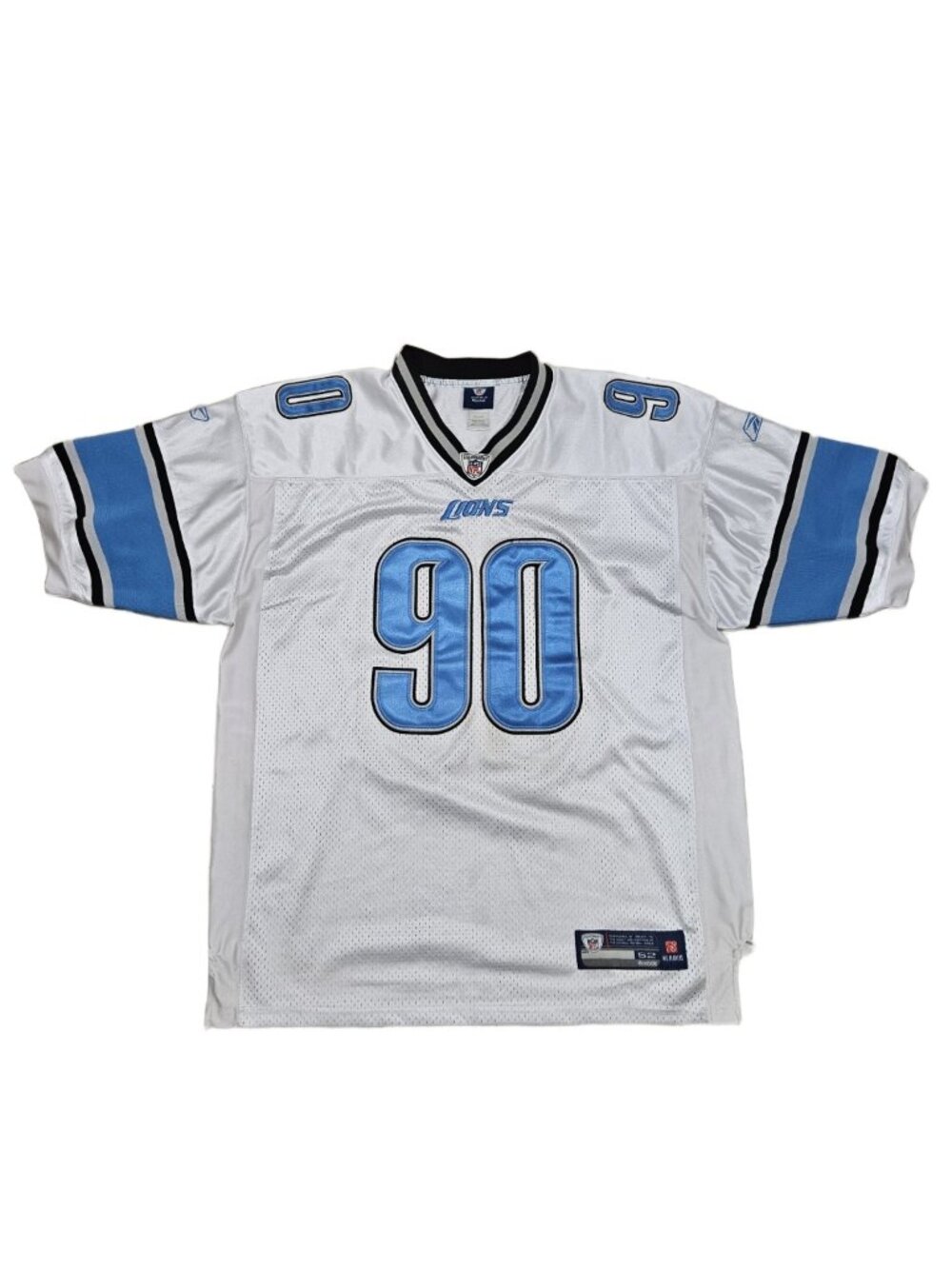 Detroit Lions Ndamukong Suh #90 Reebok Jersey Men 52 XL